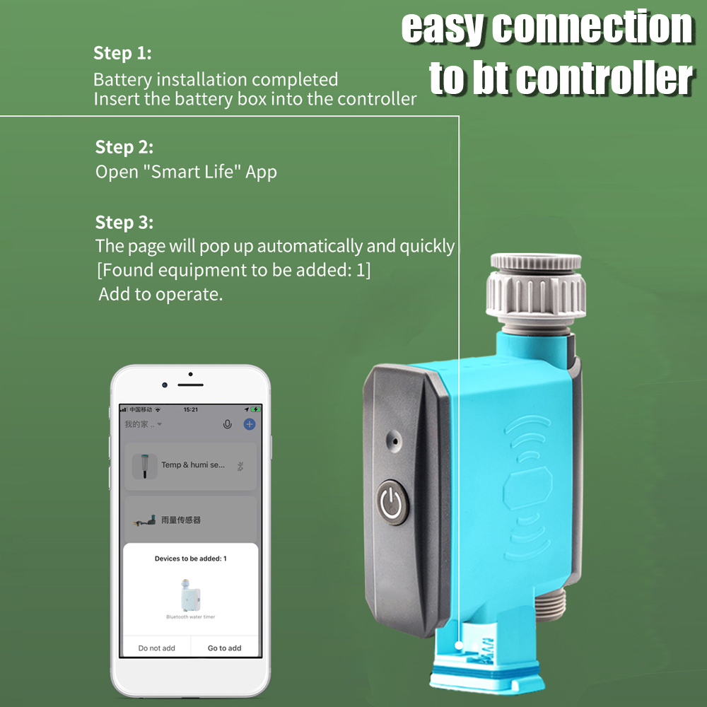 Wifi Irrigation Timer - ذكي الهاتف الذكي واي فاي BT