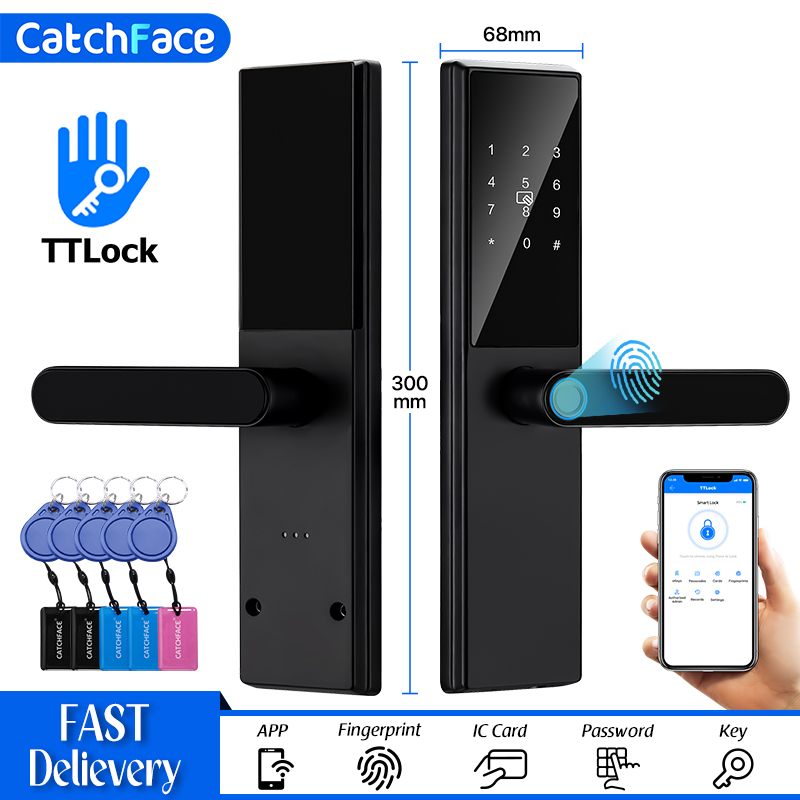 Smart Garden Door Lock - بلوتوث بصمة قفل الباب TTLock App
