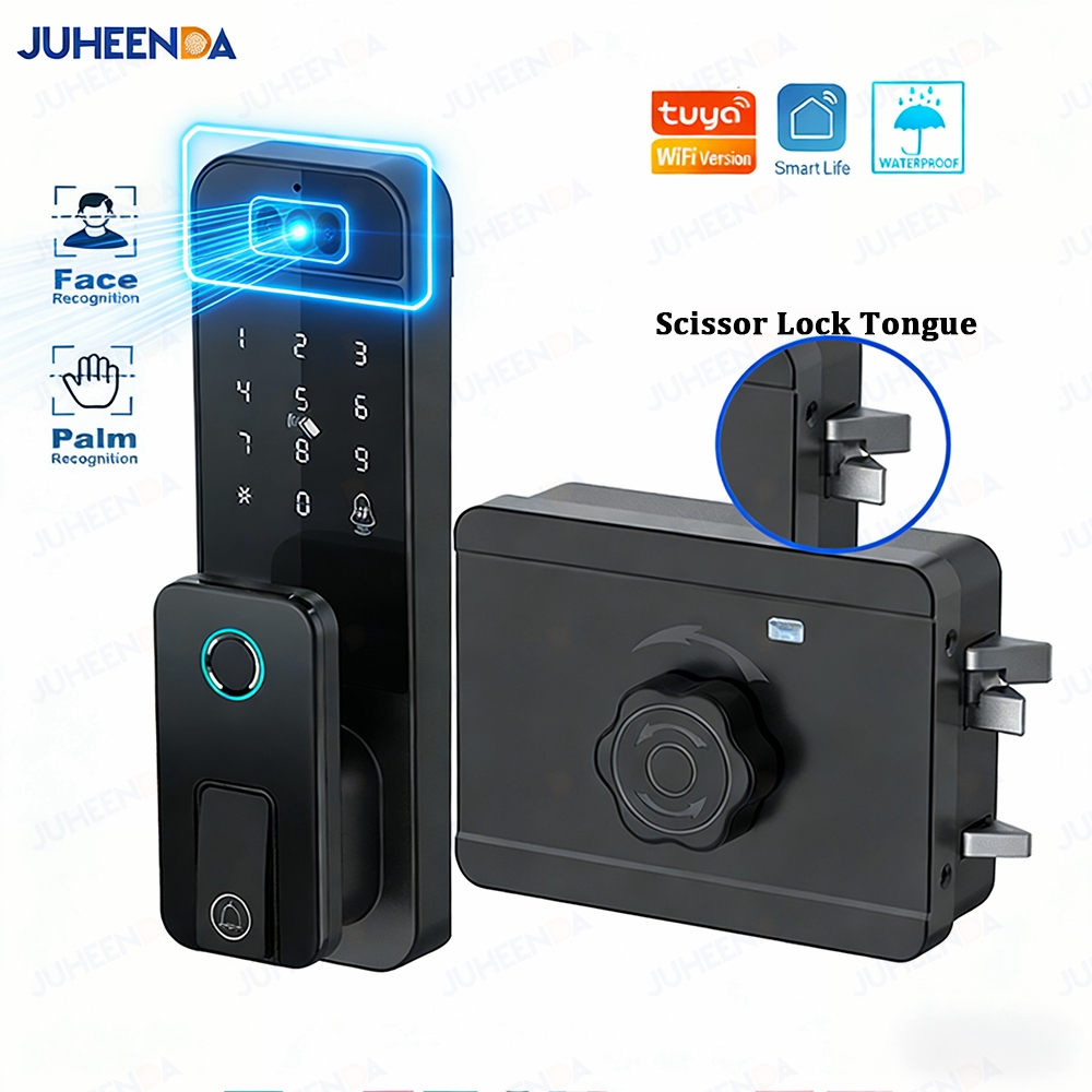 Smart Garden Door Lock - قفل باب ذكي من تويا يعمل