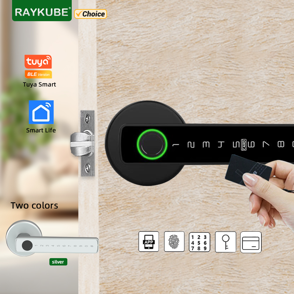 Smart Garden Door Lock - RAYKUBE M5 Tuya BLE قفل باب