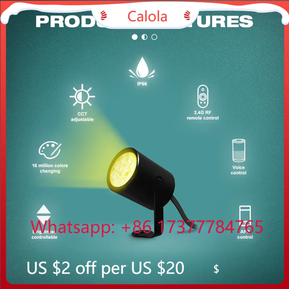 Smart Garden Zigbee - مصباح جداري ذكي LED من GLEDOPTO