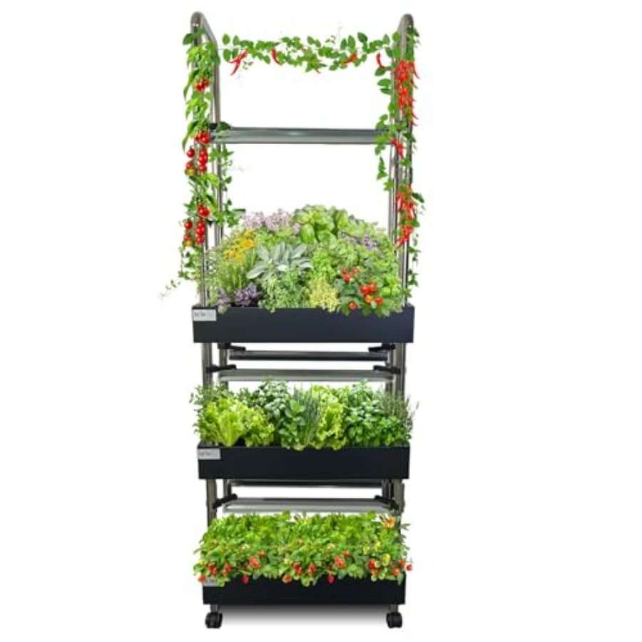 Smart Garden System - نظام زراعة مائية داخلي: حديقة عمودية