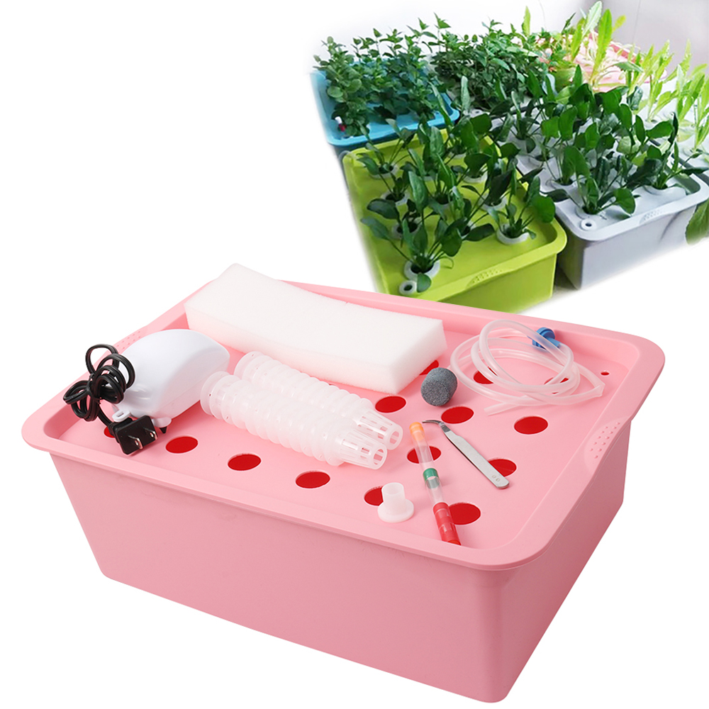 Smart Garden System - 24 ثقوب عدة المائية مع مضخة