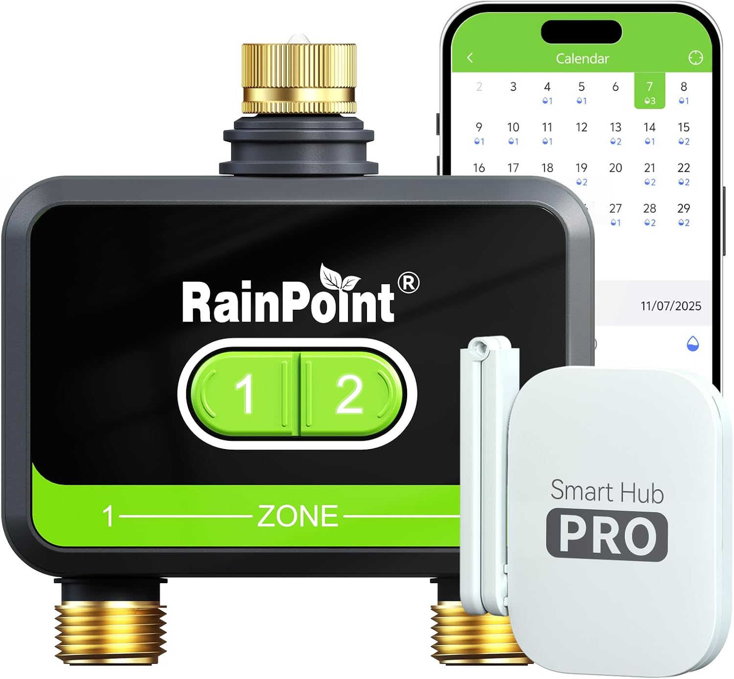 Smart Garden System - جهاز توقيت ري ذكي ثنائي المناطق