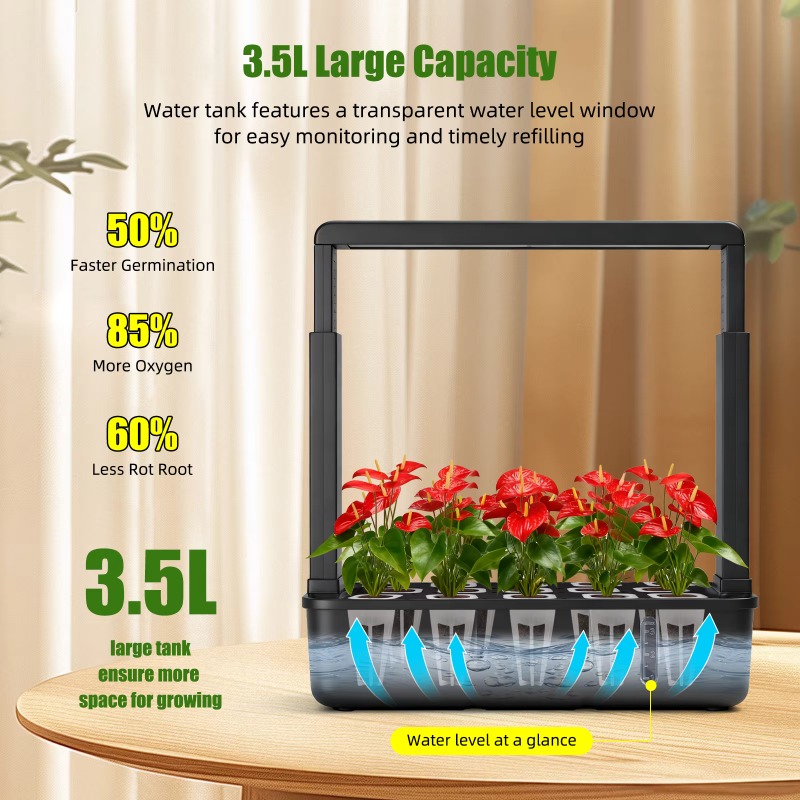 Smart Garden Youtube - نظام حديقة ذكي للزراعة المائية بـ