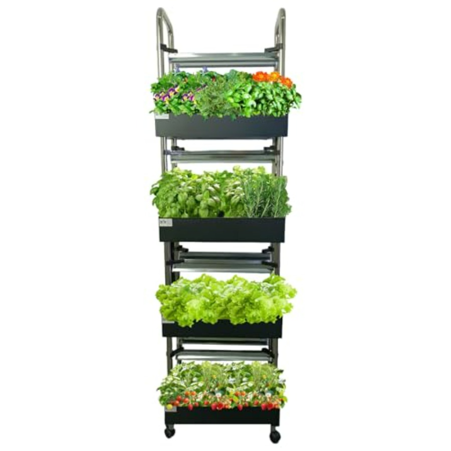 Smart Garden System - نظام زراعة مائية داخلي: حديقة عمودية
