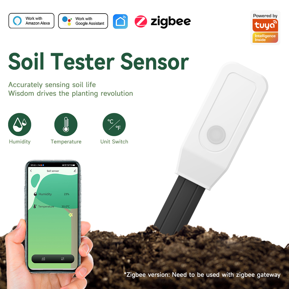 جهاز اختبار التربة الذكي iHsen - مراجعة Smart Garden Zigbee وسعره