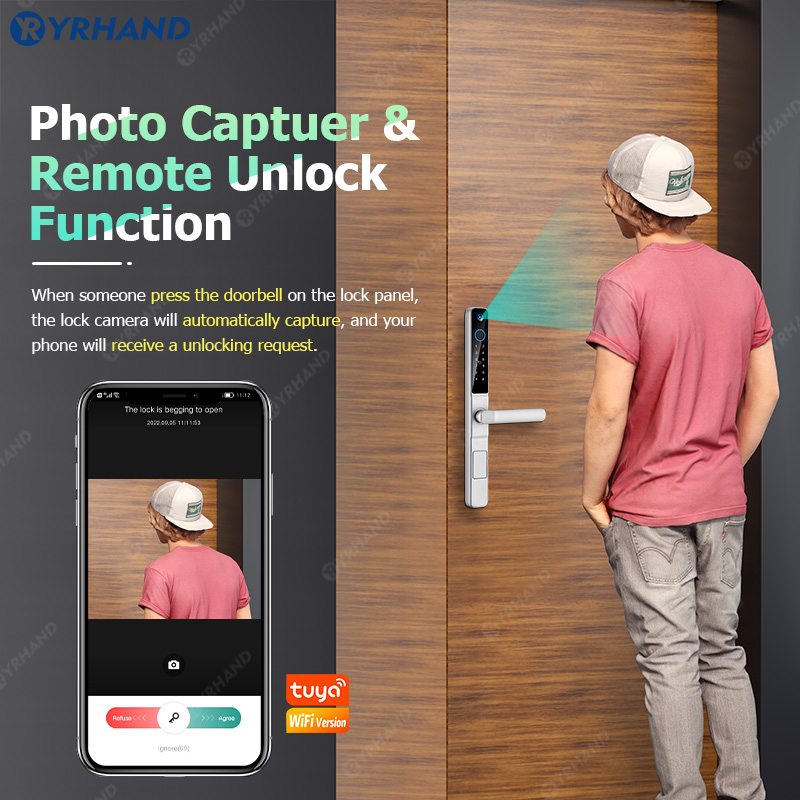 قفل ذكي لعين القط بدون مفتاح م - مراجعة Smart Garden Door Lock وسعره