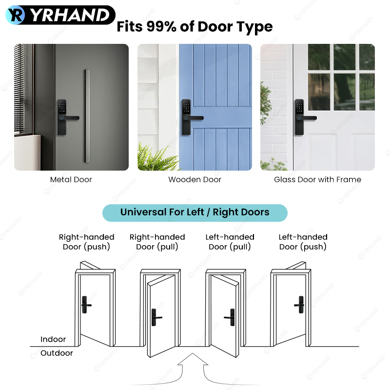 قفل ذكي يعمل بالبلوتوث وتطبيق  - مراجعة Smart Garden Door Lock وسعره