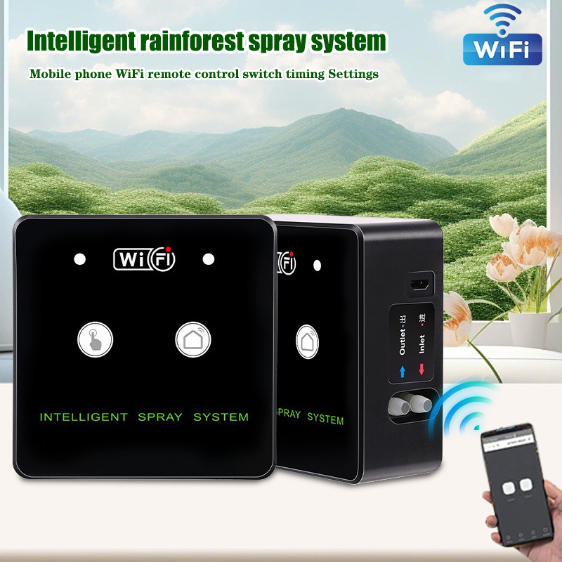 بخاخ الغابات المطيرة واي فاي ا - مراجعة Wifi Irrigation Timer وسعره