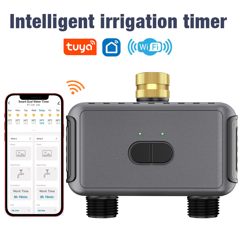نظام ري الحدائق الأوتوماتيكي ب - مراجعة Wifi Irrigation Timer وسعره