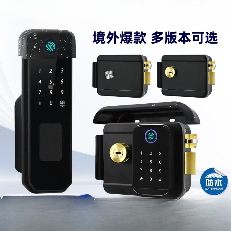 قفل حديقة ذكي مقاوم للماء وخال - مراجعة Smart Garden Door Lock وسعره