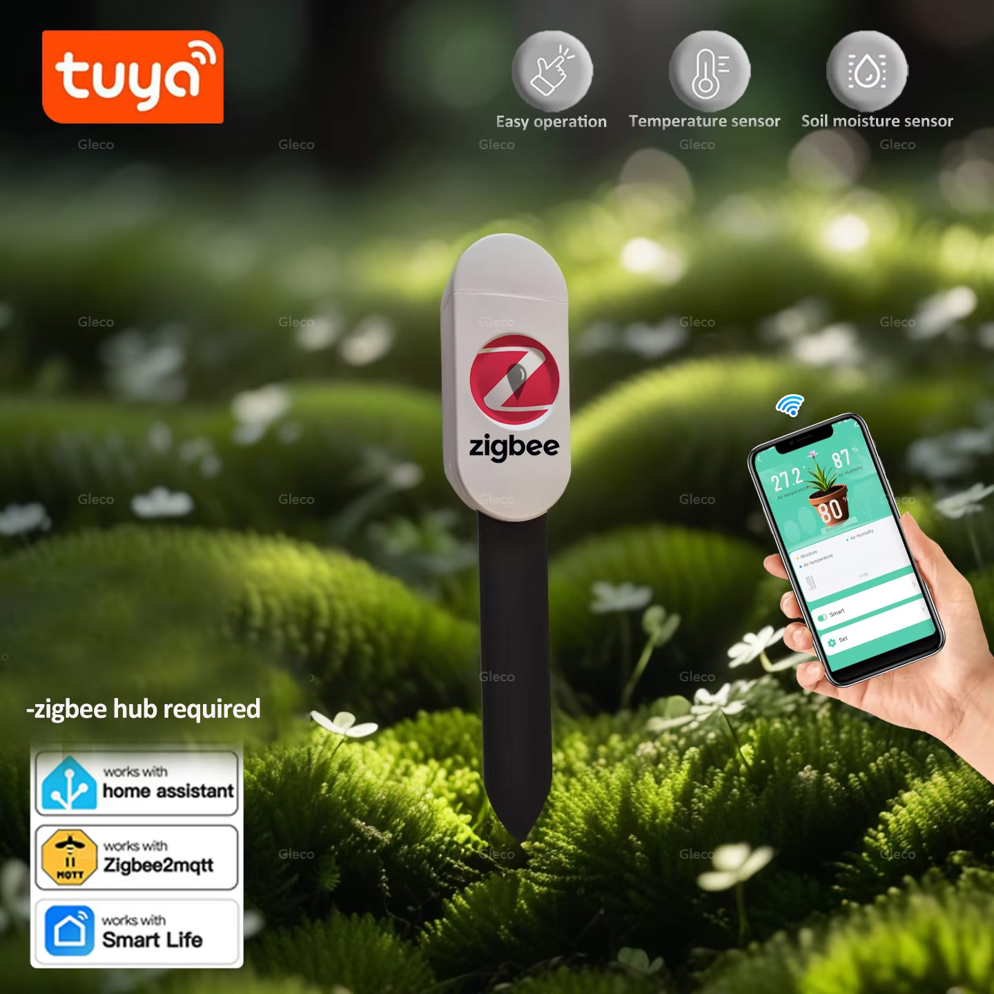جهاز قياس رطوبة التربة الذكي م - مراجعة Smart Garden Zigbee وسعره