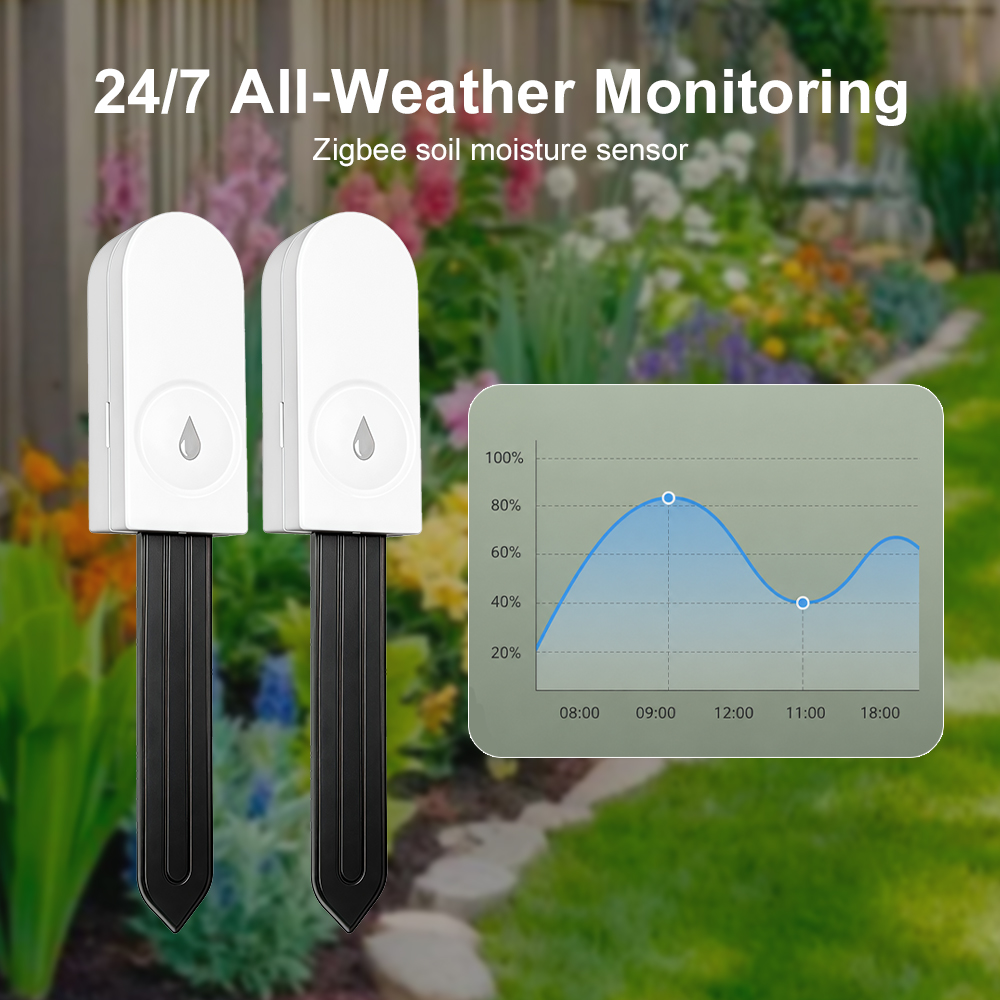 مستشعر رطوبة التربة زيجبي 3.0، - مراجعة Smart Garden Zigbee وسعره