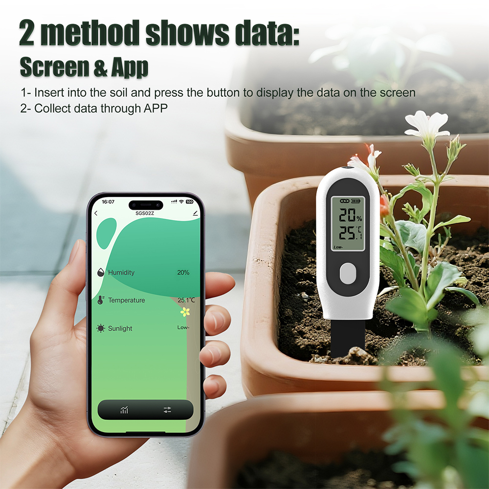 جهاز اختبار التربة 3 في 1 ذكي  - مراجعة Smart Garden Zigbee وسعره