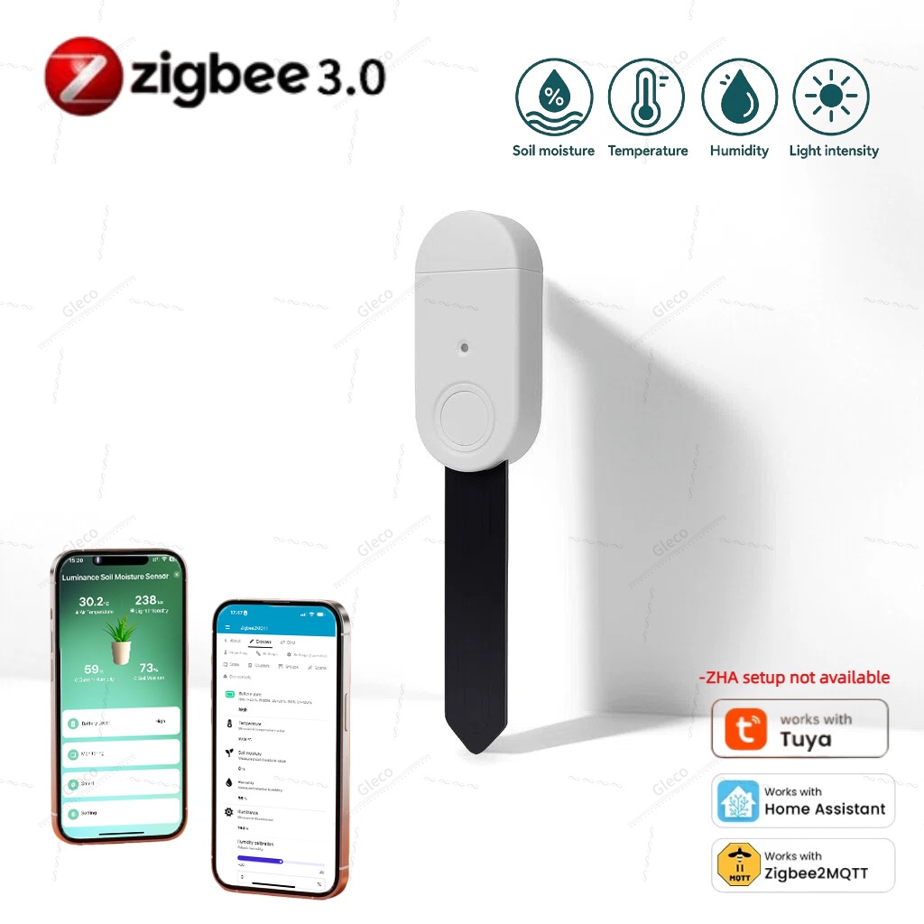 مستشعر 4 في 1 لقياس رطوبة التر - مراجعة Smart Garden Zigbee وسعره