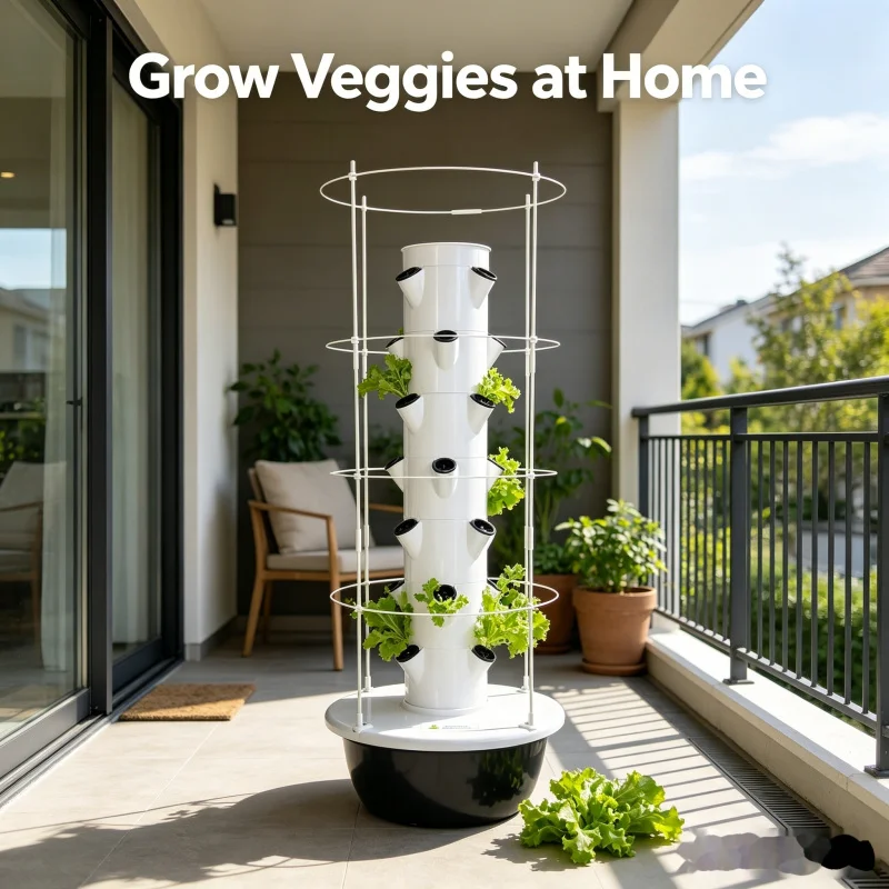 نظام حديقة عمودية ذكية للزراعة - مراجعة Smart Garden System وسعره
