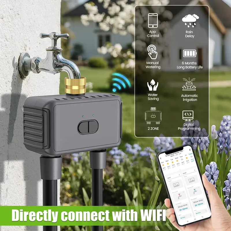 WAP01 مؤقت ري ذكي بتحكم عبر تط - مراجعة Smart Garden System وسعره