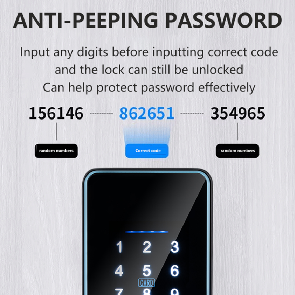 قفل باب ذكي جديد 2026 يعمل بال - مراجعة Smart Garden Door Lock وسعره