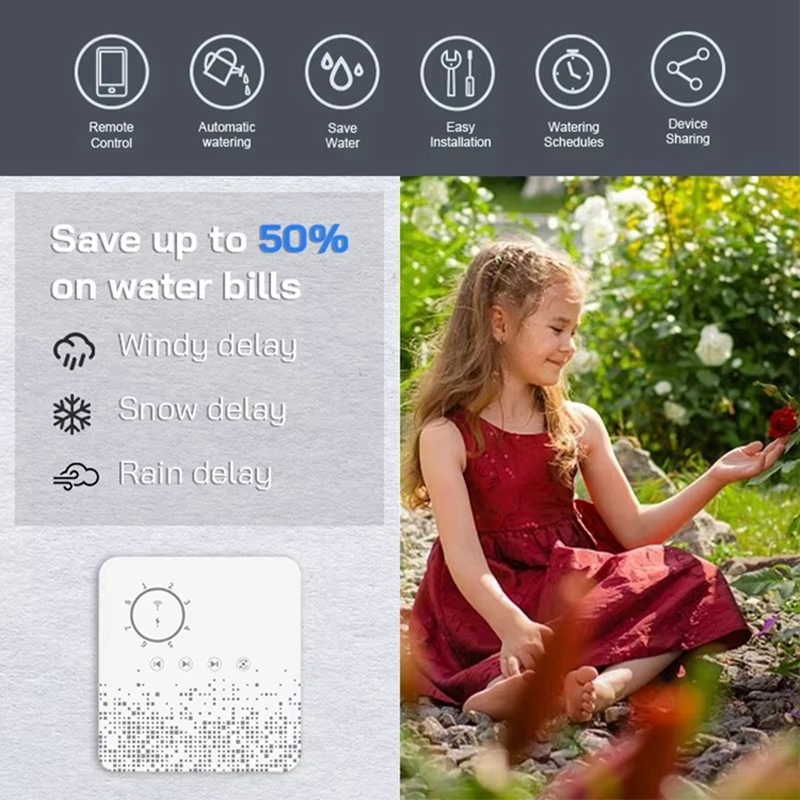 جهاز تويا الذكي للتحكم في الري - مراجعة Wifi Irrigation Timer وسعره