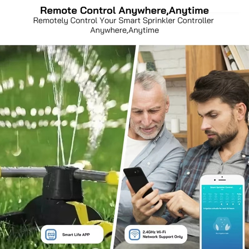 جهاز تويا الذكي للتحكم في الري - مراجعة Wifi Irrigation Timer وسعره