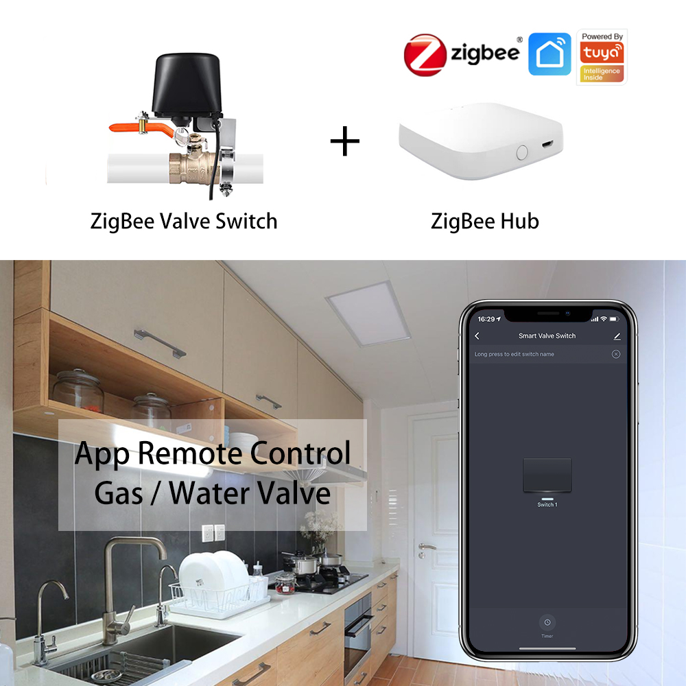 زيجبي صمام المياه/الغاز نظام ا - مراجعة Smart Garden Zigbee وسعره