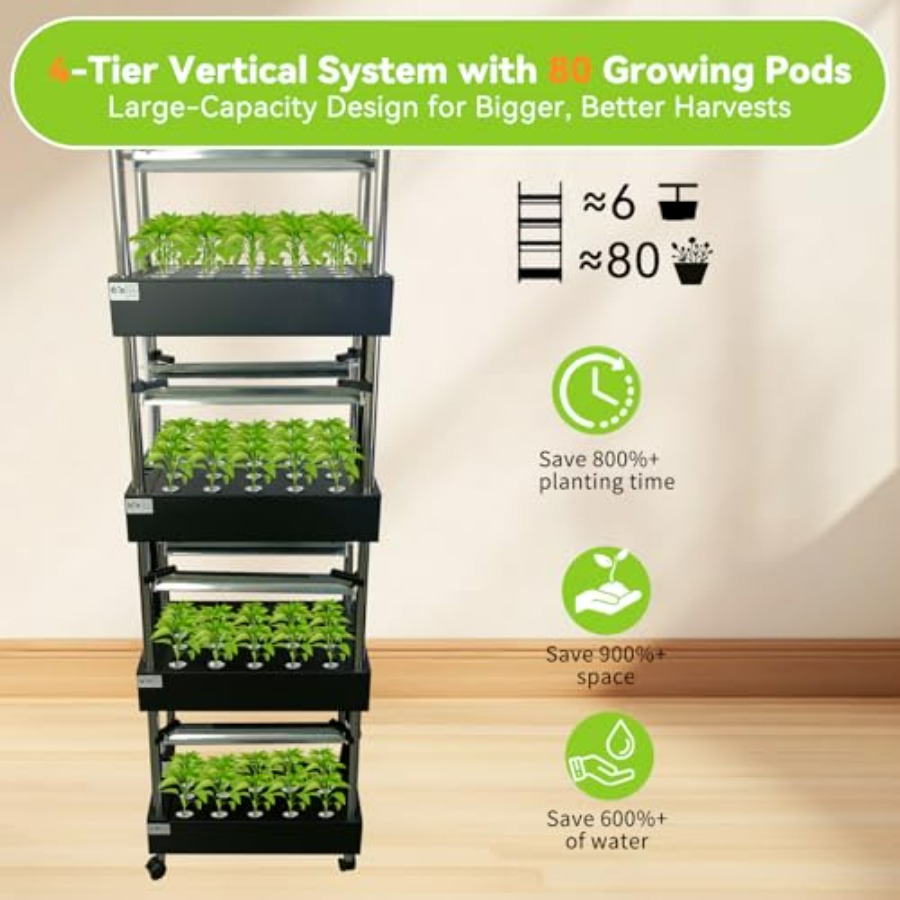 نظام زراعة مائية داخلي: حديقة  - مراجعة Smart Garden System وسعره
