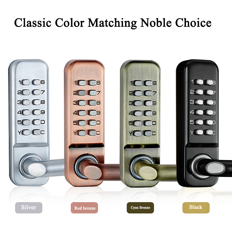 قفل بكلمة مرور ميكانيكي بدون م - مراجعة Smart Garden Door Lock وسعره